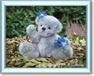 Teddy "Klette"ca. 23 cm, handgef�rbt.